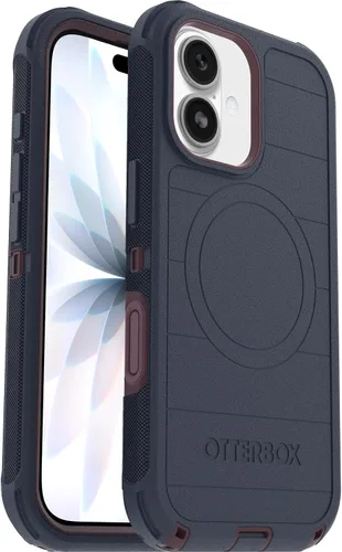Vista 9 de OtterBox Funda para iPhone 17 Defender Pro Series - Negro - Funda para iPhone resistente, resistente y duradera, se ajusta a MagSafe