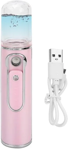 Vista 7 de Facial Mister Portátil Mini Cool Mist Práctico Pulverizador Profesional Atomización Humidificador Facial Vapor Facial Hidratante e Hidratante Spa
