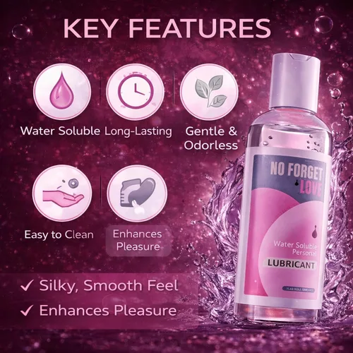 Vista 8 de Lubricante personal a base de agua prémium para hombres y mujeres, gel íntimo suave, duradero y no pegajoso, seguro para condones, compatible