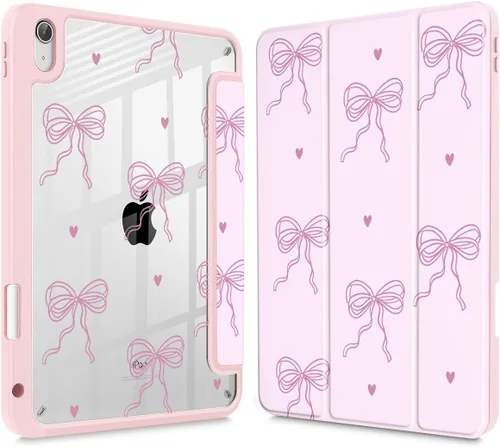 Vista 18 de Funda Mektron para iPad 2025 de 11 pulgadas (Chip A16) de 11ª generación, Compatible con iPad de 10ª generación de 10.9 pulgadas 2022, con soporte