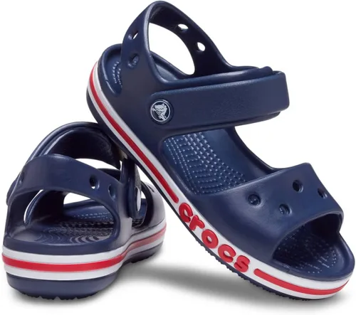 Vista 3 de Crocs Clogs - Zuecos clásicos para adultos, estampados unisex, Azul