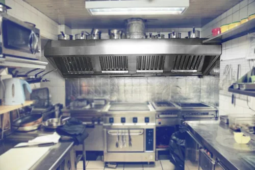Vista 5 de 20 pulgadas de altura Filtro de campana de acero inoxidable de 16 pulgadas de ancho Juego de 2 Filtro deflector de campana de cocina comercial