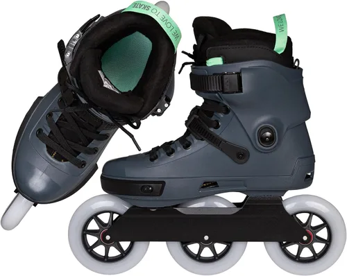 Vista 4 de Powerslide Next Pro 110 Urban Inline Skates for Men and Women with Trinity 3-Point Mounting, 3 x 110 mm Undercover Wheels & Wicked ABEC 9 Ball