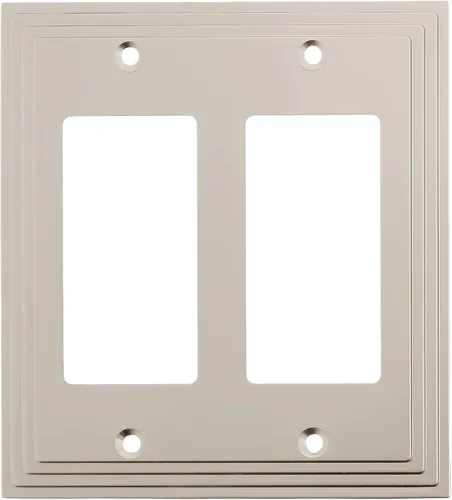 Vista 27 de AMERELLE 84DVB Steps Placa de Pared de Metal Fundido Dúplex Individual en Bronce Envejecido