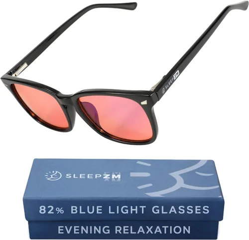 Vista 18 de Sleep ZM Blue Light Blocking & Light Sensitivity Glasses - 14 Lens Types for Comfort, Relaxation, Sleep & Relief