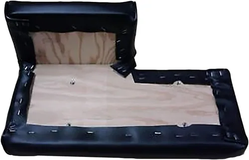 Vista 2 de Juego de 4 cojines de asiento para John Deere 450D 455D 550 555A 555 se adapta a JD Dozer Lo