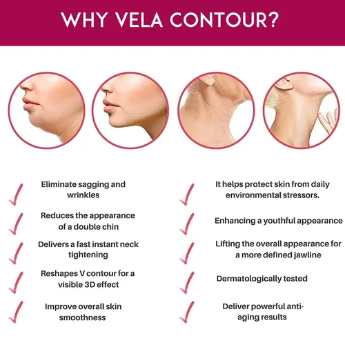 Vista 3 de Máscara facial – Jawline Lift Enhancer Face Reafirming Skin Tightening Skin Up Funciona para la línea V Máscara de cuello para mujeres y hombres