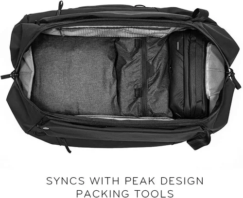 Vista 6 de Peak Design Mochila de viaje 45-65L (negro)