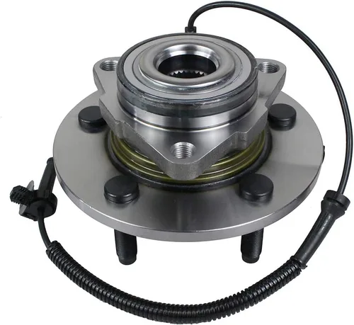 Vista 3 de Autoround 515113 Juego de buje y cojinete de rueda delantera Compatible con Dodge Ram 1500 2006 2007 2008 5 Lug con ABS