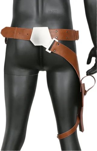 Vista 5 de Han Solo - Funda para cinturón de cosplay de piel sintética