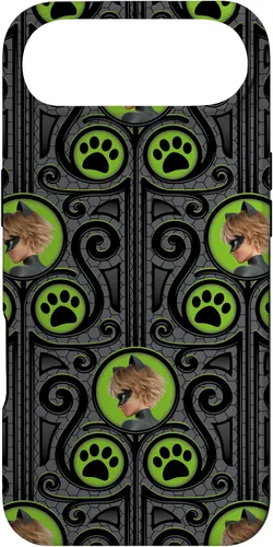Vista 27 de Funda para iPhone 12/12 Pro Miraculous Ladybug y Cat Noir The Movie CN Print Case