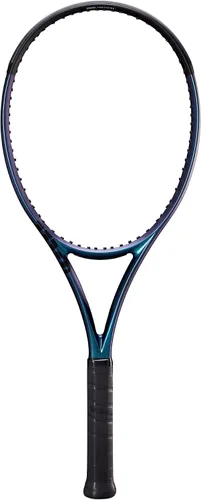 Vista 11 de Wilson Ultra 100 v4.0 - Raquetas de tenis de rendimiento, encordadas con Sensation 16 Natural a tensión media