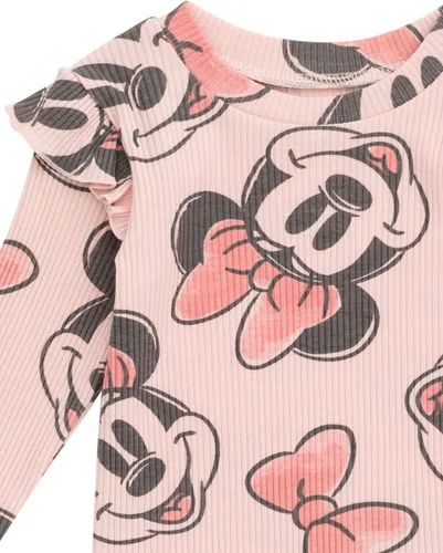 Vista 4 de Disney Minnie Mouse Winnie the Pooh The Aristocats Lilo & Stitch Peplum - Camiseta y pantalones para recién nacidos a niños grandes