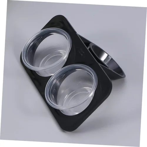 Vista 5 de POPETPOP 2pcs Pet Bowls para reptiles lagarto Gecko alimentador reptil comida tazón fácil limpieza