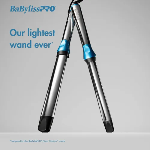 Vista 3 de BaBylissPRO Varita rizadora ovalada de titanio nano para todo tipo de cabello