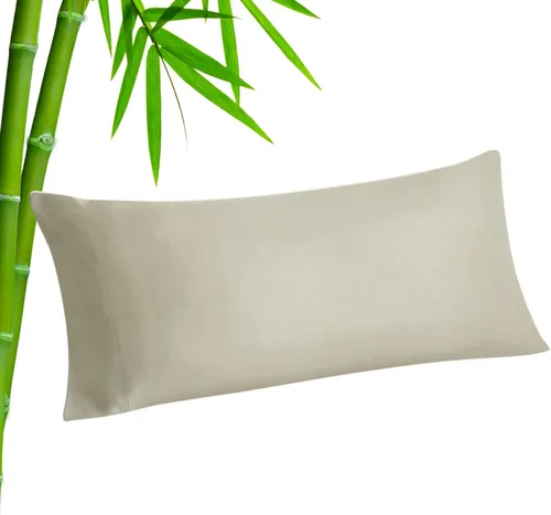Vista 9 de BEDELITE - Juego de 2 fundas de almohada con solapa, tamaño estándar, rayón de bambú, frescas, suaves y transpirables, para personas calurosas