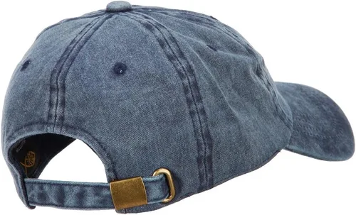 Vista 4 de Gorra de sarga de algodón lavado bordado de gato persa