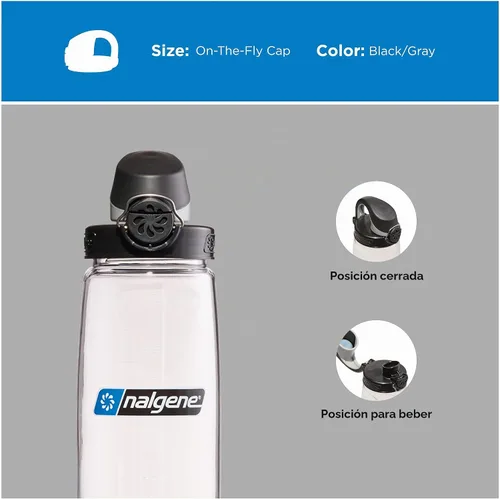 Vista 2 de Nalgene On The Fly Bota de Agua sin BPA - Tapa de Reemplazo