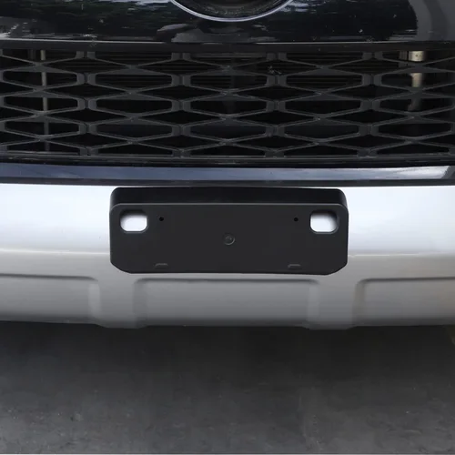 Vista 5 de Soporte para matrícula, soporte de montaje de marco de matrícula frontal compatible con accesorios exteriores Toyota 4Runner (Toyota 4Runner)