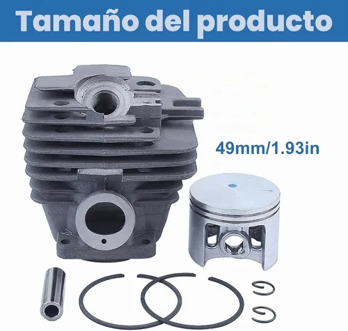 Vista 3 de Pistón de cilindro de 1.929 in con kit de junta de tambor de embrague para motosierra Stihl MS361