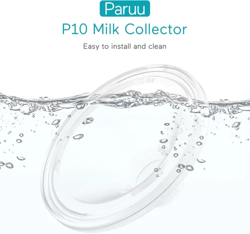 Vista 3 de Paruu Inserto de brida P10 de 1.102 in, piezas originales de extractor de leche, accesorios de repuesto de extractor de leche portátil, 1 paquete