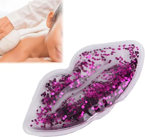 Vista 3 de Paquete para cosméticos, lentejuelas con purpurina, compresas frías y calientes, paquete de hielo, paquete de hielo para pequeñas heridas