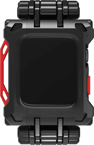 Vista 2 de Element Case Correa de reloj Black Ops para Apple Watch Series 7/8 (1.772 pulgadas), resistente, audazmente única, correa de reloj de metal