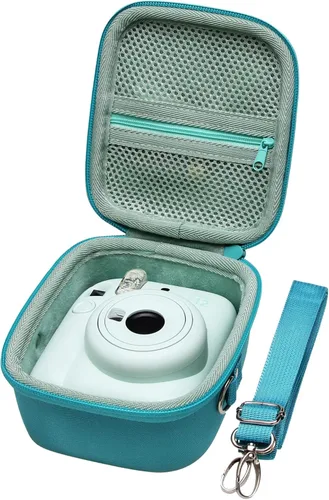 Vista 11 de LTGEM Case Compatible with Fujifilm Instax Mini 13/12 Instant Camera, Black Negro