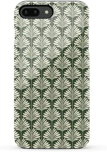 Vista 33 de Casely Funda para iPhone 6/7/8 Plus Todo envuelto Lazos vintage Diseño protector delgado esencial de doble capa