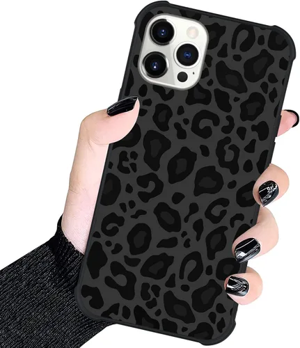 Vista 21 de KANGHAR - Funda para iPhone 11 [Compatible con Magsafe] Patrón estampado de leopardo Lindo guepardo Funda protectora magnética para niñas, mujeres