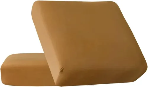 Vista 15 de HOOBUY Funda de cojín impermeable para sofá de 3 piezas, elástica, protector de muebles con elástico, adecuado para sofás de 3 plazas (3, beige)