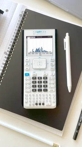 Vista 6 de Texas Instruments TI-Nspire CX II Calculadora gráfica a color con software para estudiantes (PC/Mac) Blanco 3.54 x 7.48 pulgadas