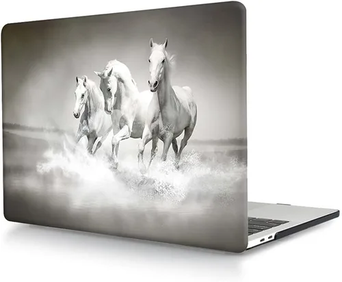 Vista 22 de Funda compatible con MacBook Pro de 13 pulgadas Modelo: A1278 2012 2011 2010 2009, carcasa rígida de plástico para MacBook Pro 13 con CD-ROM