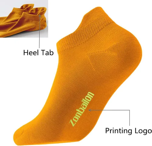 Vista 5 de Calcetines tobilleros de corte bajo para hombre, calcetines deportivos para correr