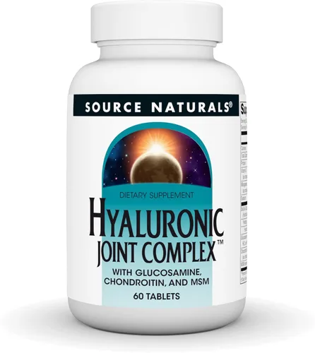 Vista 5 de Source Naturals Complejo articular hialurónico con glucosamina, condroitina y MSM Extra Strength - 30 Tabletas
