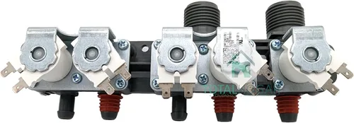 Vista 4 de LG AJU75152601 Conjunto de válvula de entrada de agua original OEM para lavadoras LG