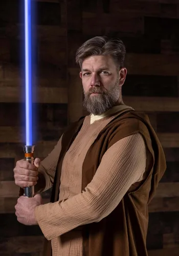 Vista 6 de Disfraz de Obi-Wan para adultos de Star Wars