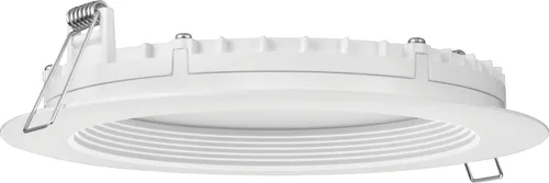 Vista 8 de Juno Luces empotrables LED de 6 pulgadas, luz descendente de oblea redonda 5 en 1, temperatura de color blanco conmutable, 120 voltios, borde