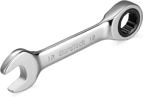 Vista 6 de DURATECH Llave combinada de trinquete rechoncha de 0.394 in, métrica, CRV