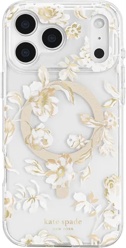 Vista 11 de kate spade new york Funda para iPhone 18 Pro - Crystal Pave Nightfall