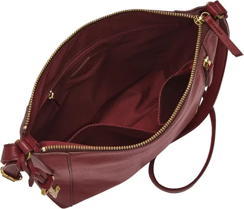 Vista 3 de Fossil - Bolsa Tara de mano cruzada de cuero para mujer
