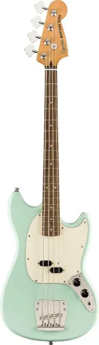 Vista 2 de Squier Classic Vibe 60s Mustang Bass, verde surf, diapasón de laurel
