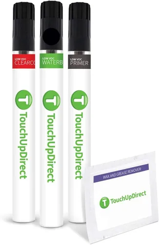 Vista 12 de TouchUpDirect PPSB Azul Profundo Metálico Compatible con Pintura de Retoque Exact Match para Tesla, Kit Esencial en Aerosol