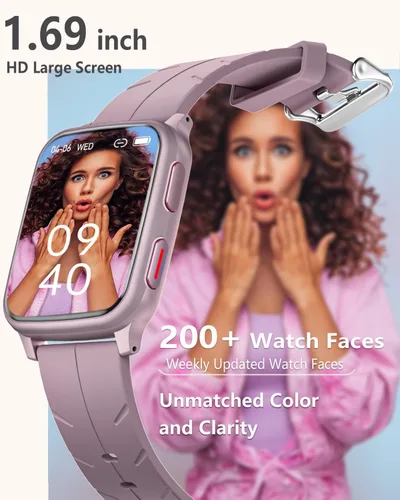 Vista 8 de MorePro Rastreador de actividad física con monitor de frecuencia cardíaca y presión arterial 24/7, oxígeno en sangre y rastreador de sueño, reloj