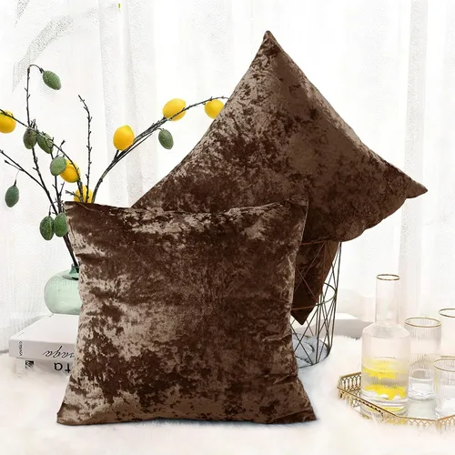 Vista 13 de Juego de 2 fundas de almohada lumbares decorativas de terciopelo abstracto de 14 x 26 pulgadas, fundas de almohada rectangulares de lujo suaves