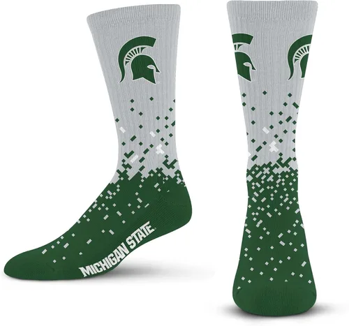Vista 33 de For Bare Feet Calcetines de la NCAA para niños y niñas, unisex, Spray Zone Crew, para jóvenes