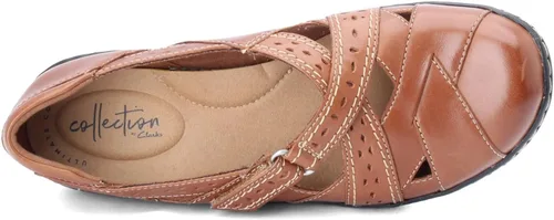 Vista 7 de Clarks Mocasines Ashland Spin Q sin cordones para mujer