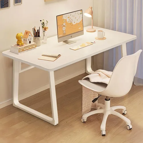 Vista 15 de Escritorio moderno Mesa de computadora de 31,5 pulgadas Mesa de oficina de estilo simple Escritorio de oficina industrial