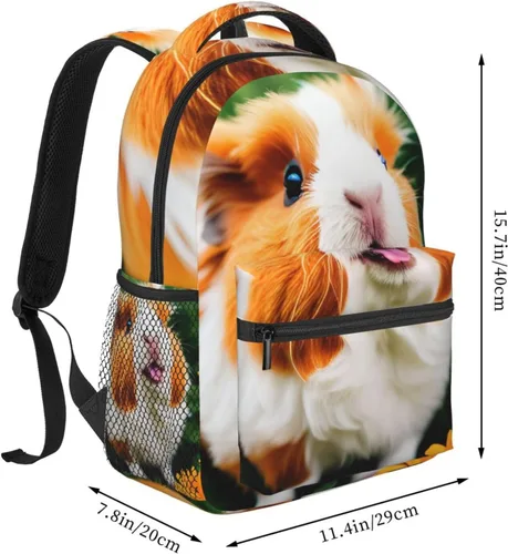 Vista 2 de Linda mochila de dibujos animados para computadora portátil, mochila de viaje de anime para mujeres y hombres, Patrón (697), Mochilas de mochila