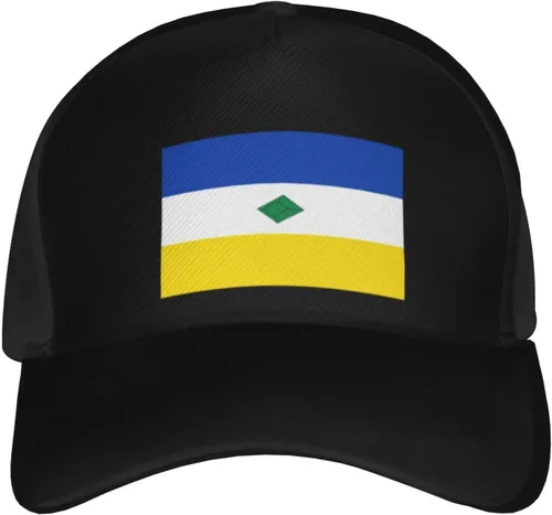Vista 2 de Gorra de béisbol con la bandera de Muzo (Boyacá) para hombres y mujeres, ajustable, para papá, gorra de camionero casual para exteriores